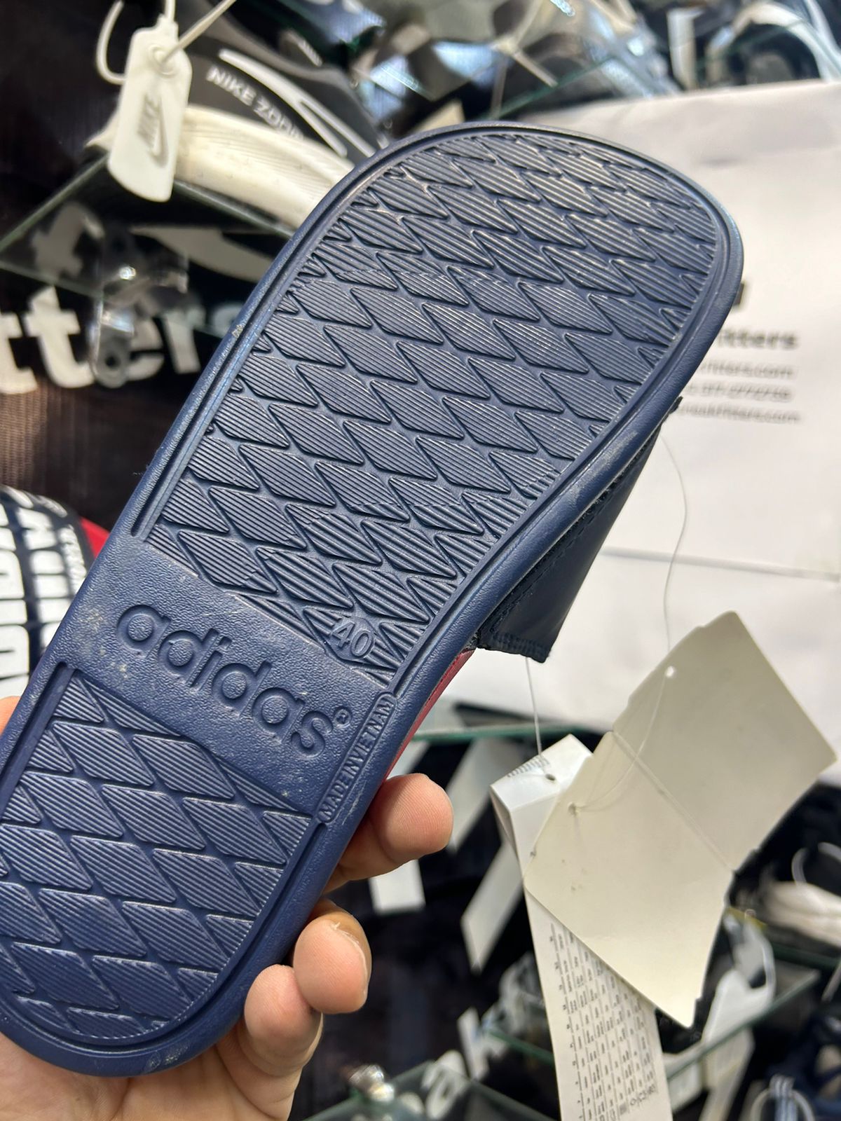 Adid - D4 - Slides - Blue Red