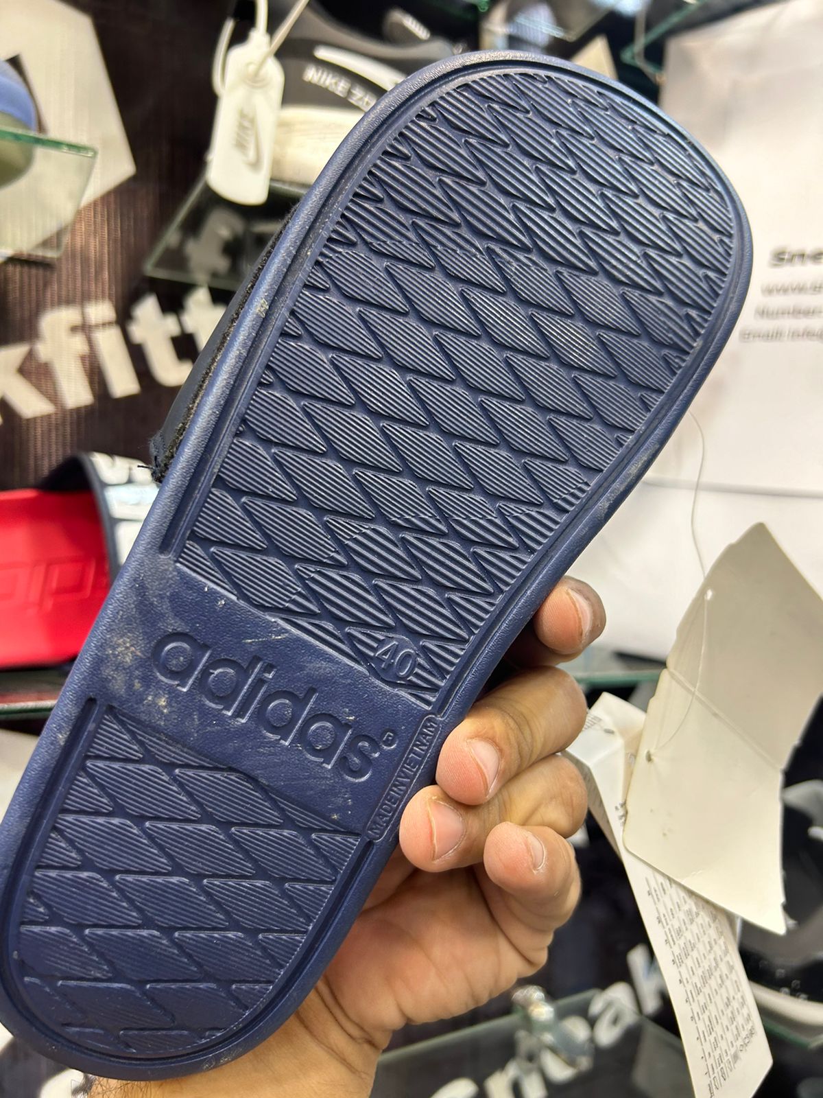 Adid - D4 - Slides - Blue Red