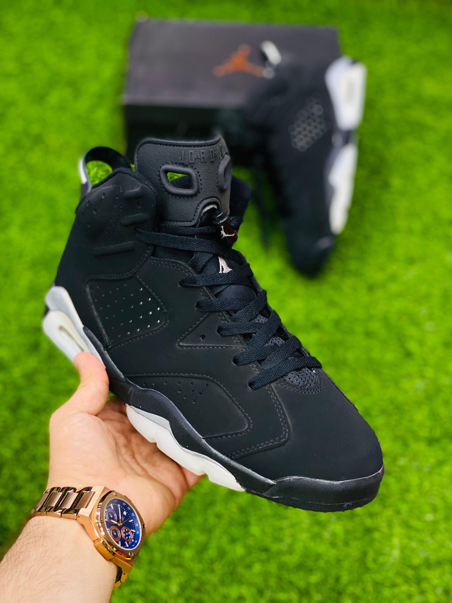 AR JDN 6 Retro Black White (Premium)