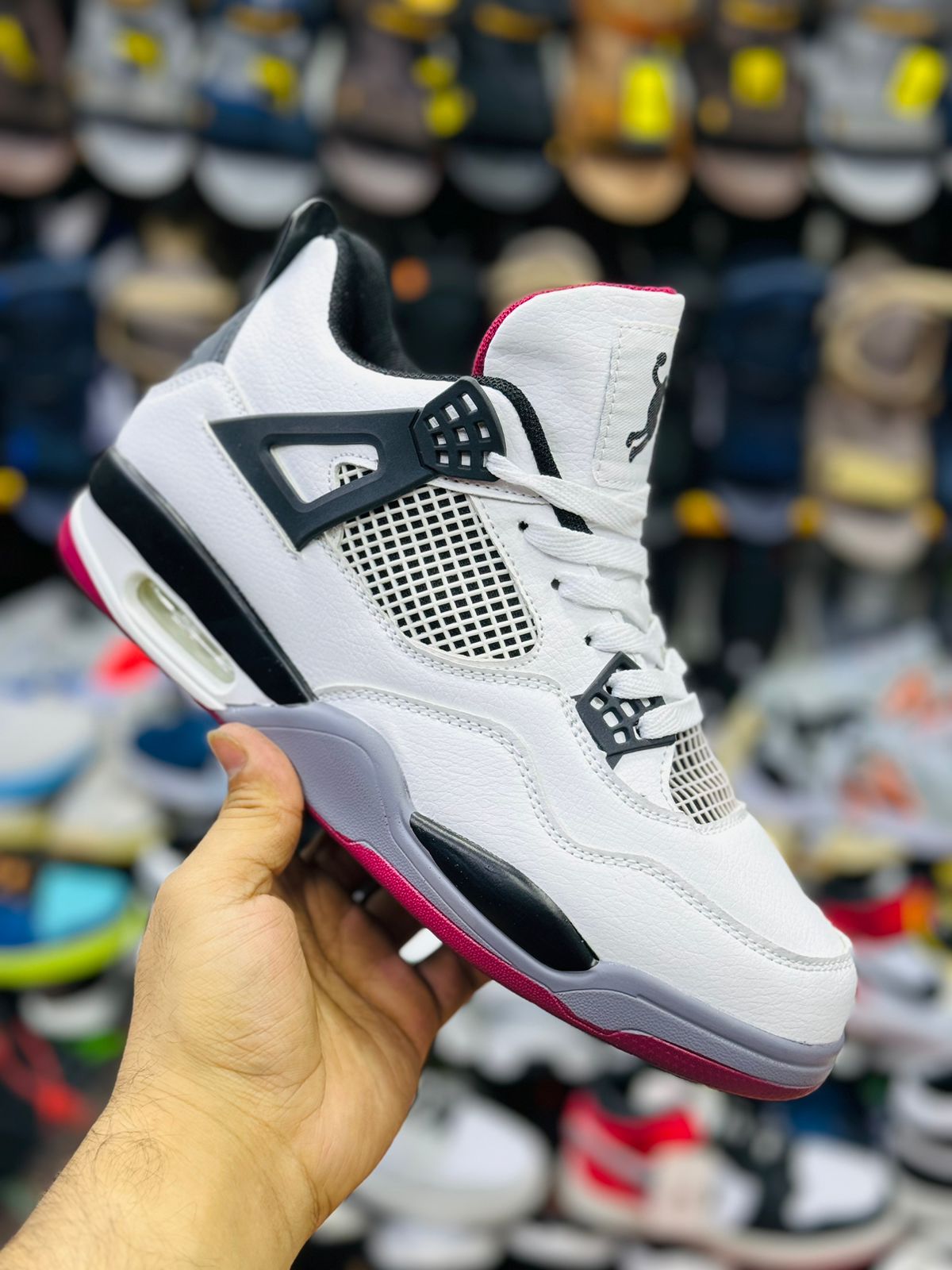 AR JDN 4 - Retro - Red Black White (Premium)