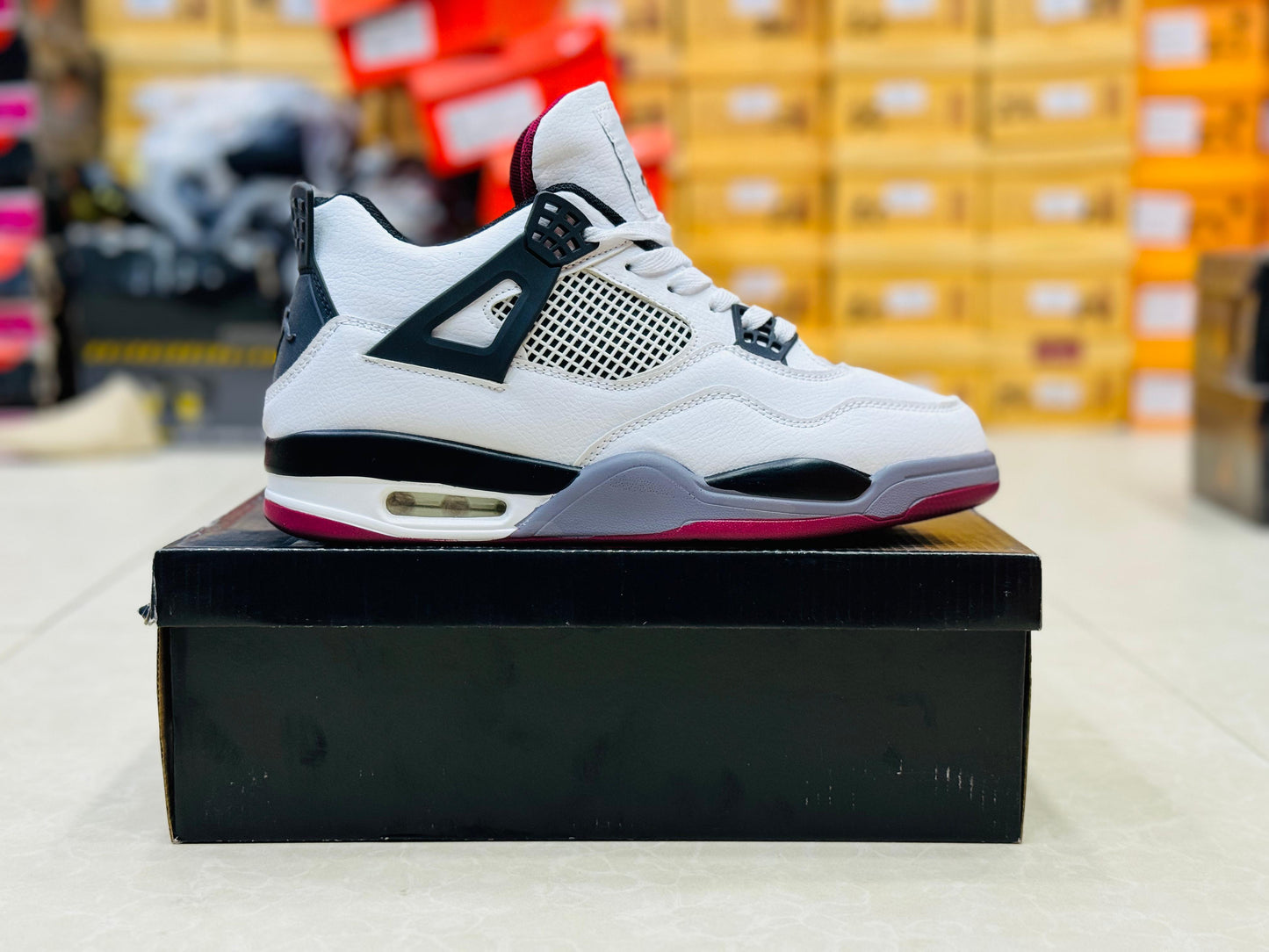 AR JDN 4 - Retro - Red Black White (Premium)