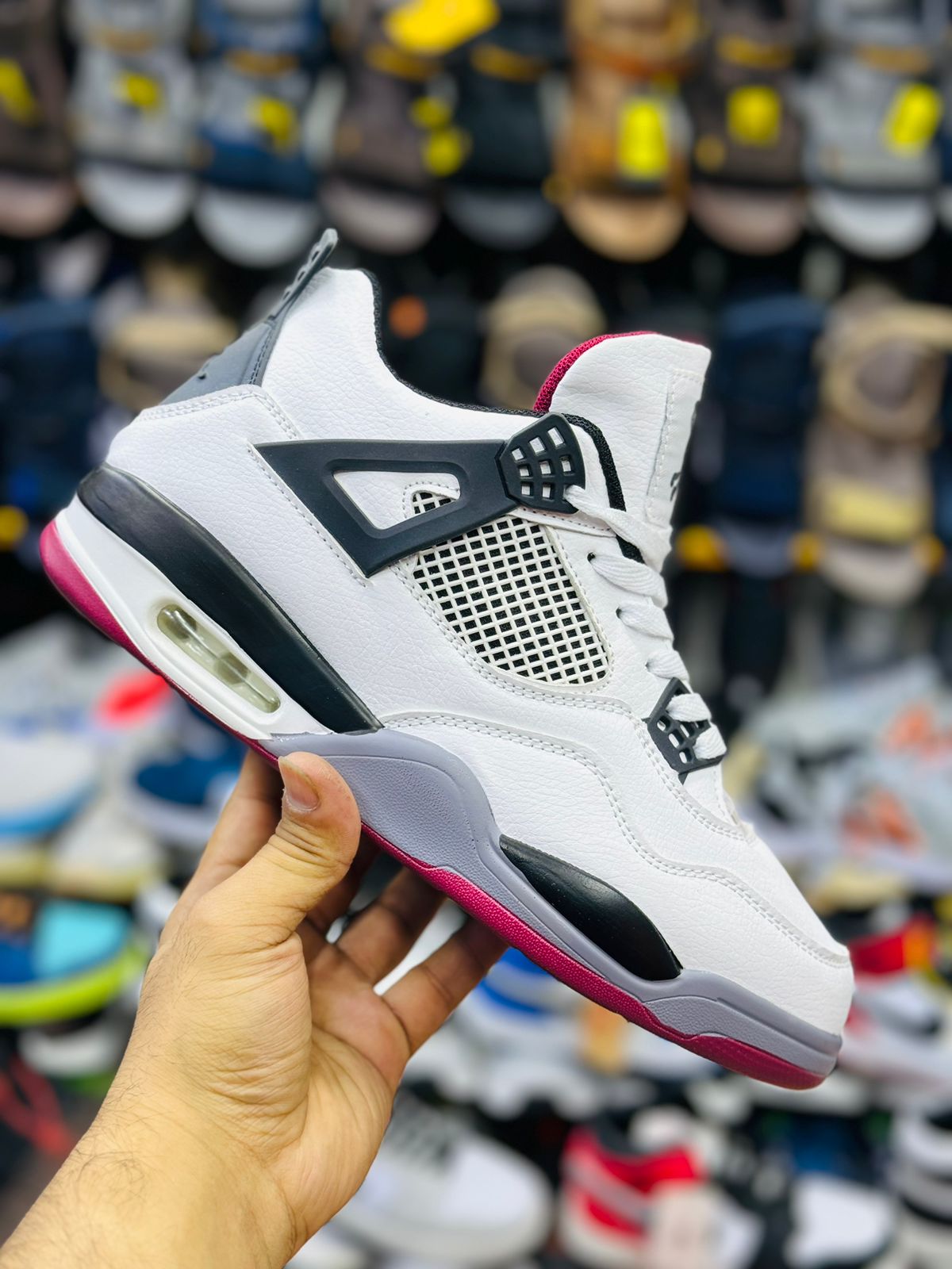 AR JDN 4 - Retro - Red Black White (Premium)
