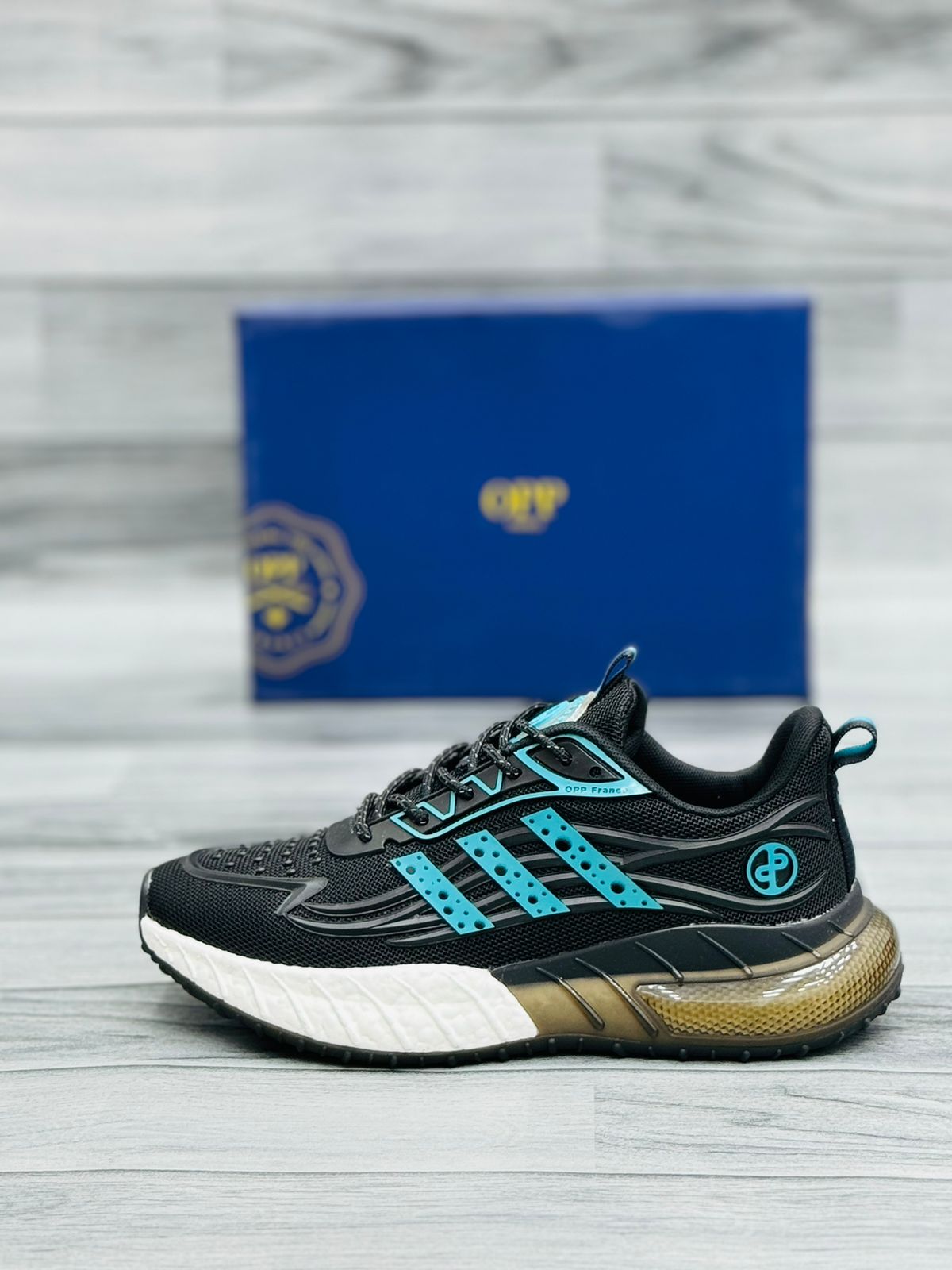 Fashion - Trendy Versatile - Blue with Black
