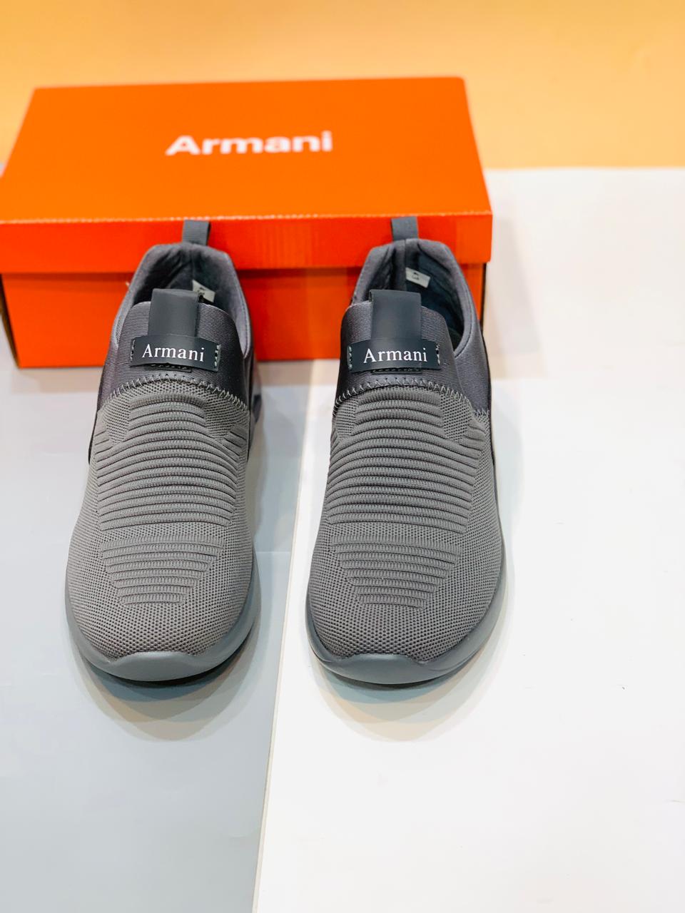 Armni - Casual Sneakers - Grey