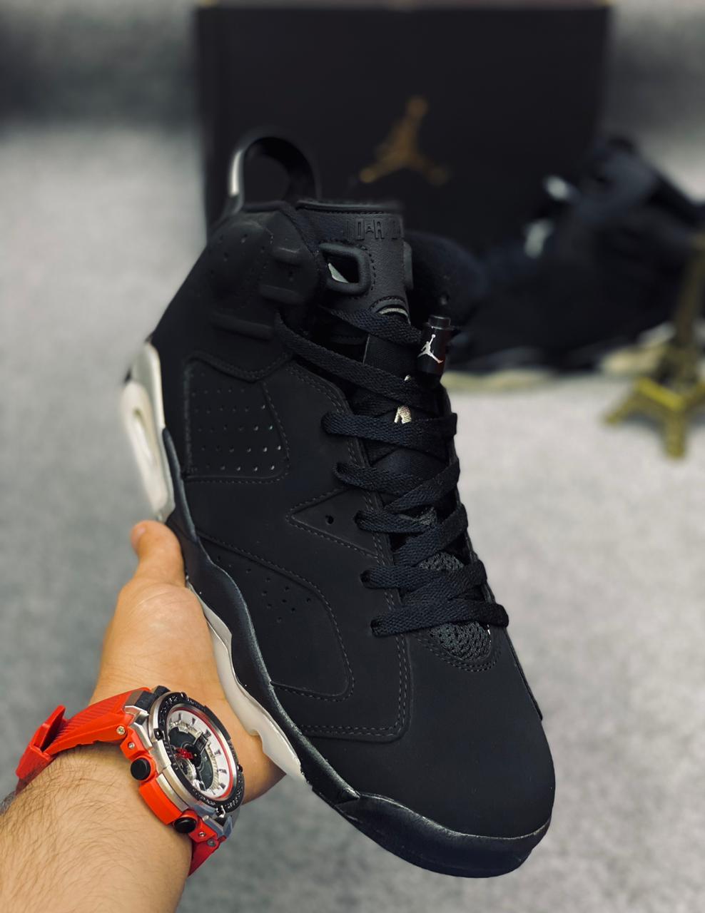 AR JDN 6 Retro Black White (Premium)