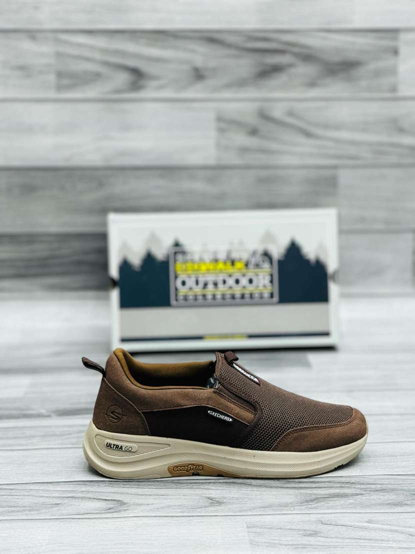 Skechers ultra go brown online