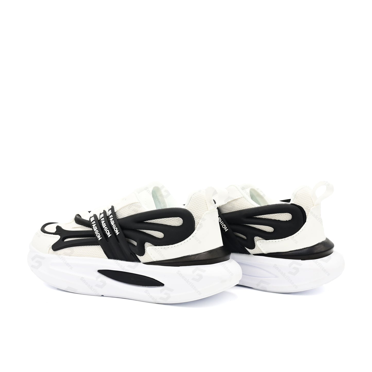 Fashion - B-Bold - White Black