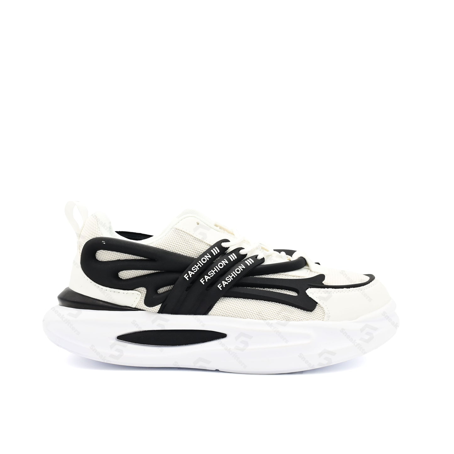 Fashion - B-Bold - White Black