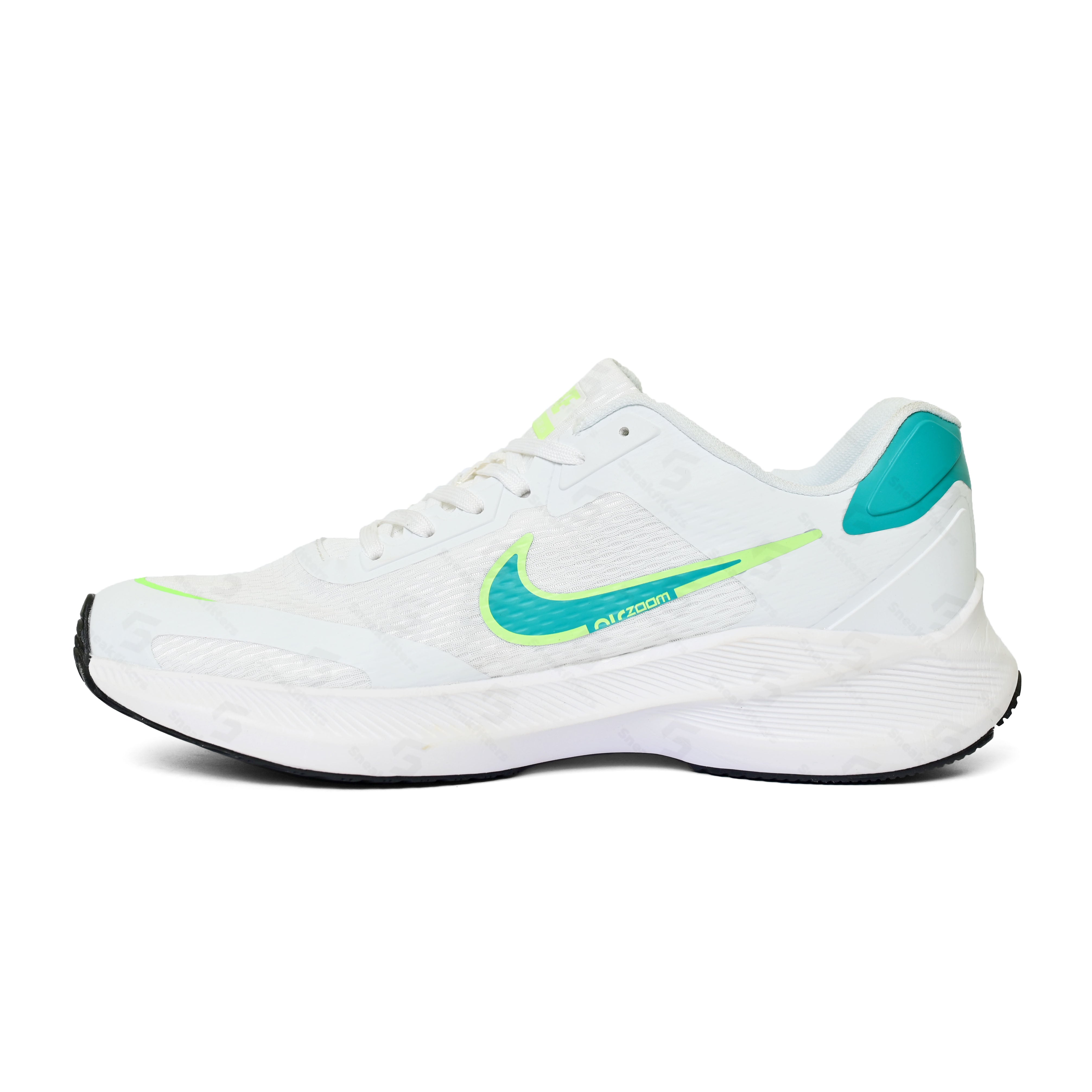 NKE Zoom - Structure 8X - White Green | Sneakfitters