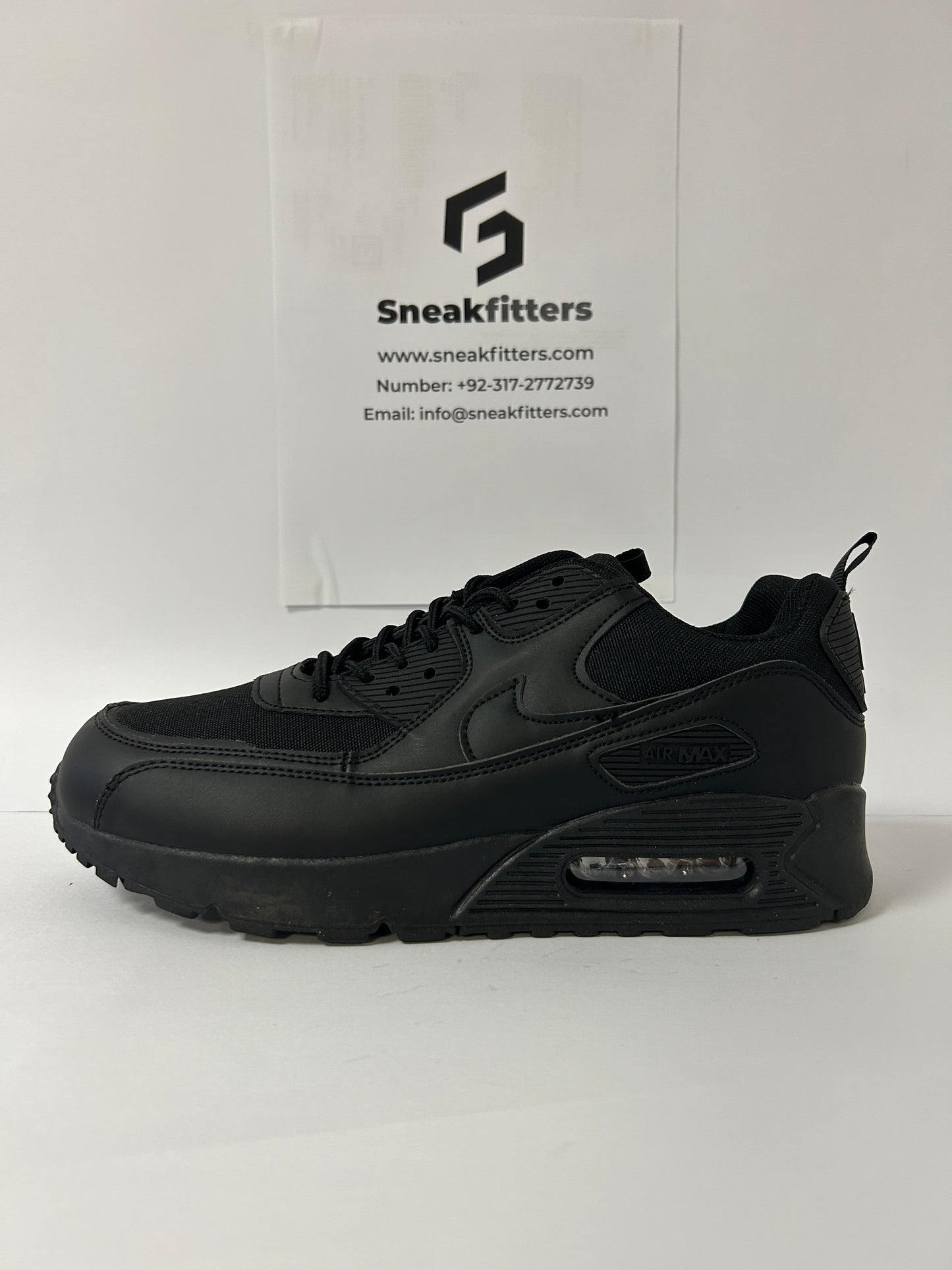 NKE Air Max 90 - Premium - All Black