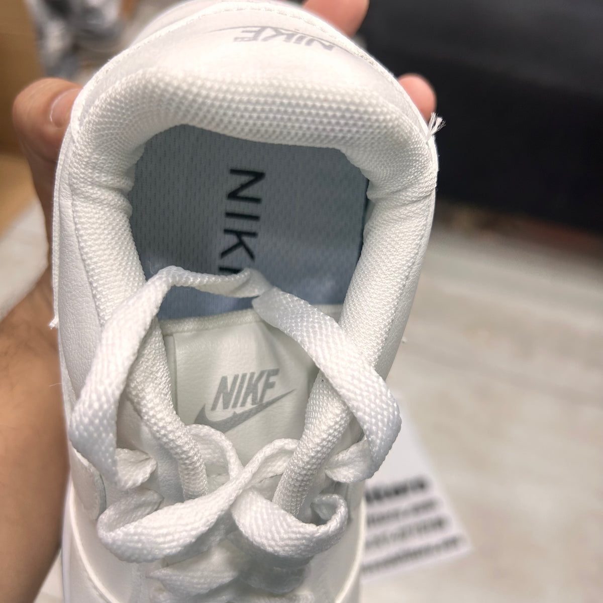 AF1 - NIKF - White