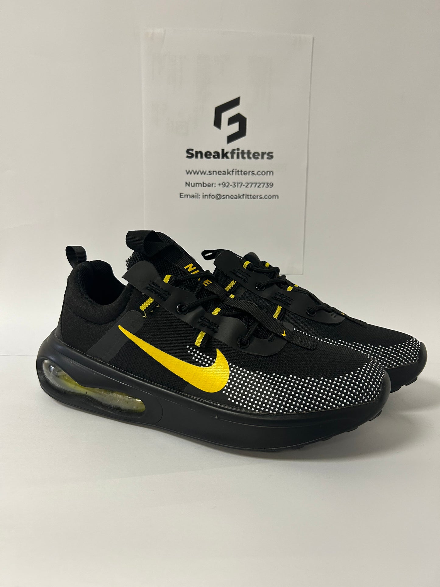 NKE Air Max - 2k21 - Black with Yellow