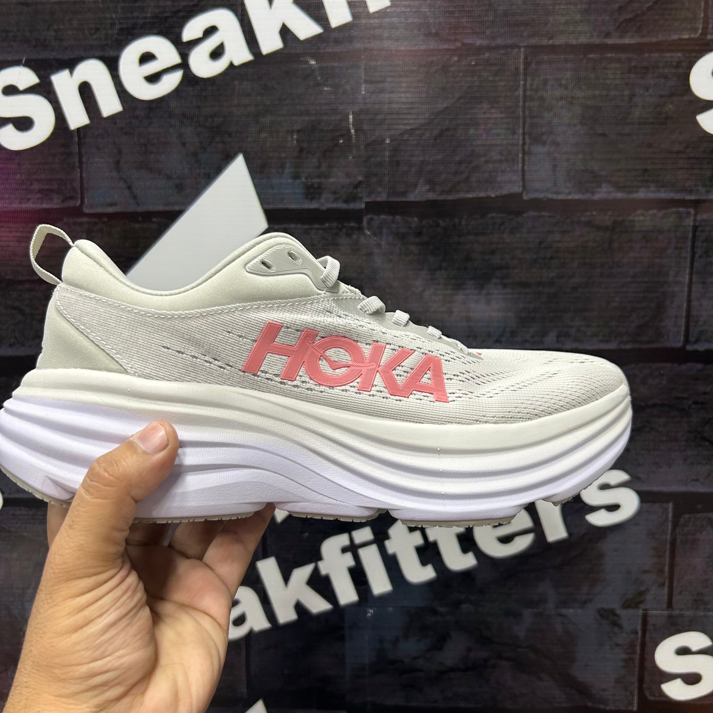 Hoka - Bondi 8 - Galactic Grey
