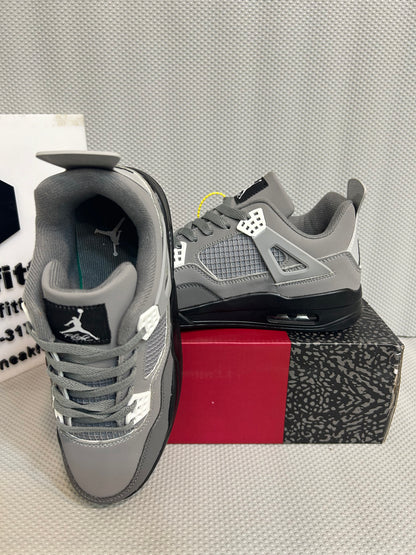 AR JDN 4 - Retro -  (WS) - Gray with White