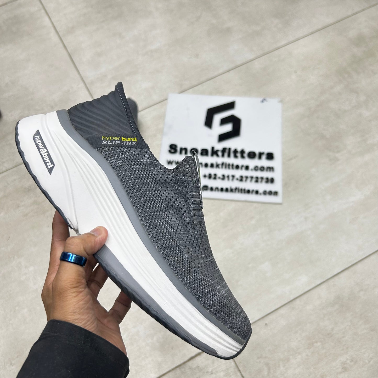 Skech - HB Slip Ins - Gray