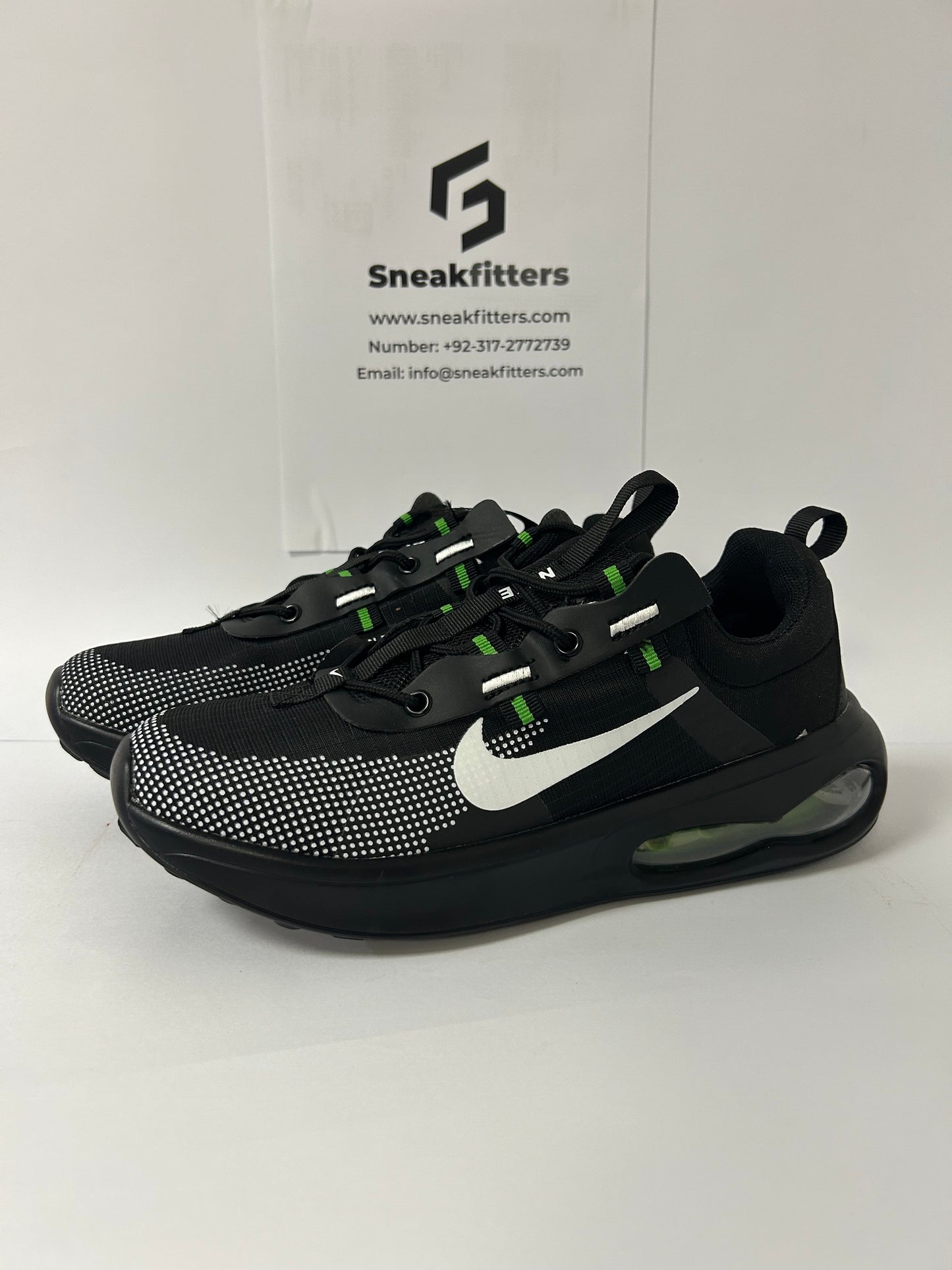 NKE Air Max - 2k21 - Black With Green