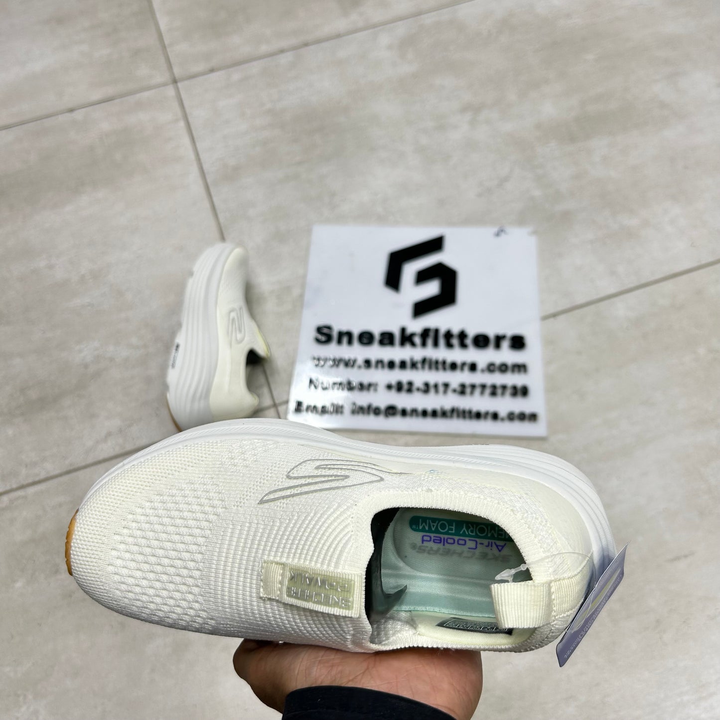 SK - MaxCushion - White