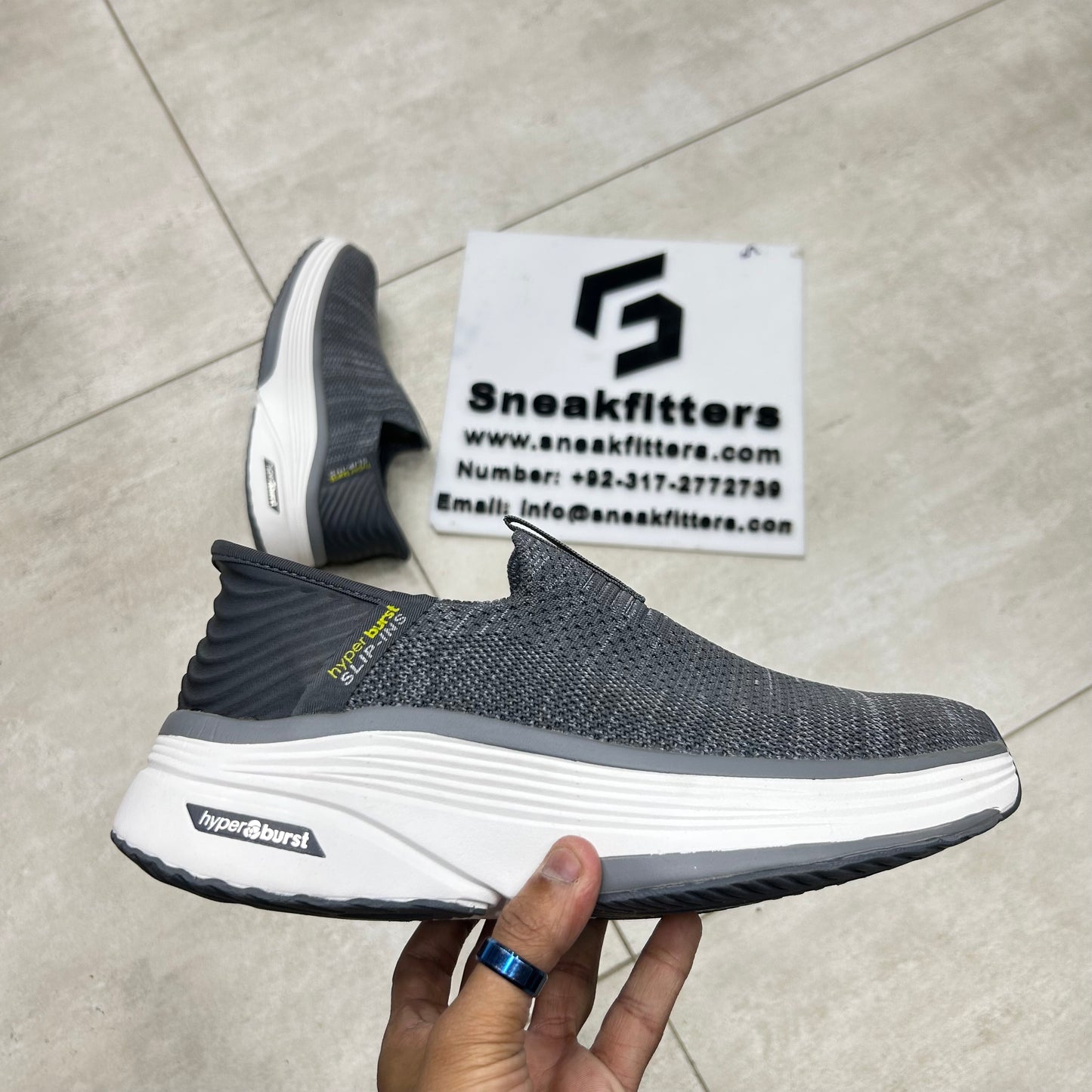 Skech - HB Slip Ins - Gray
