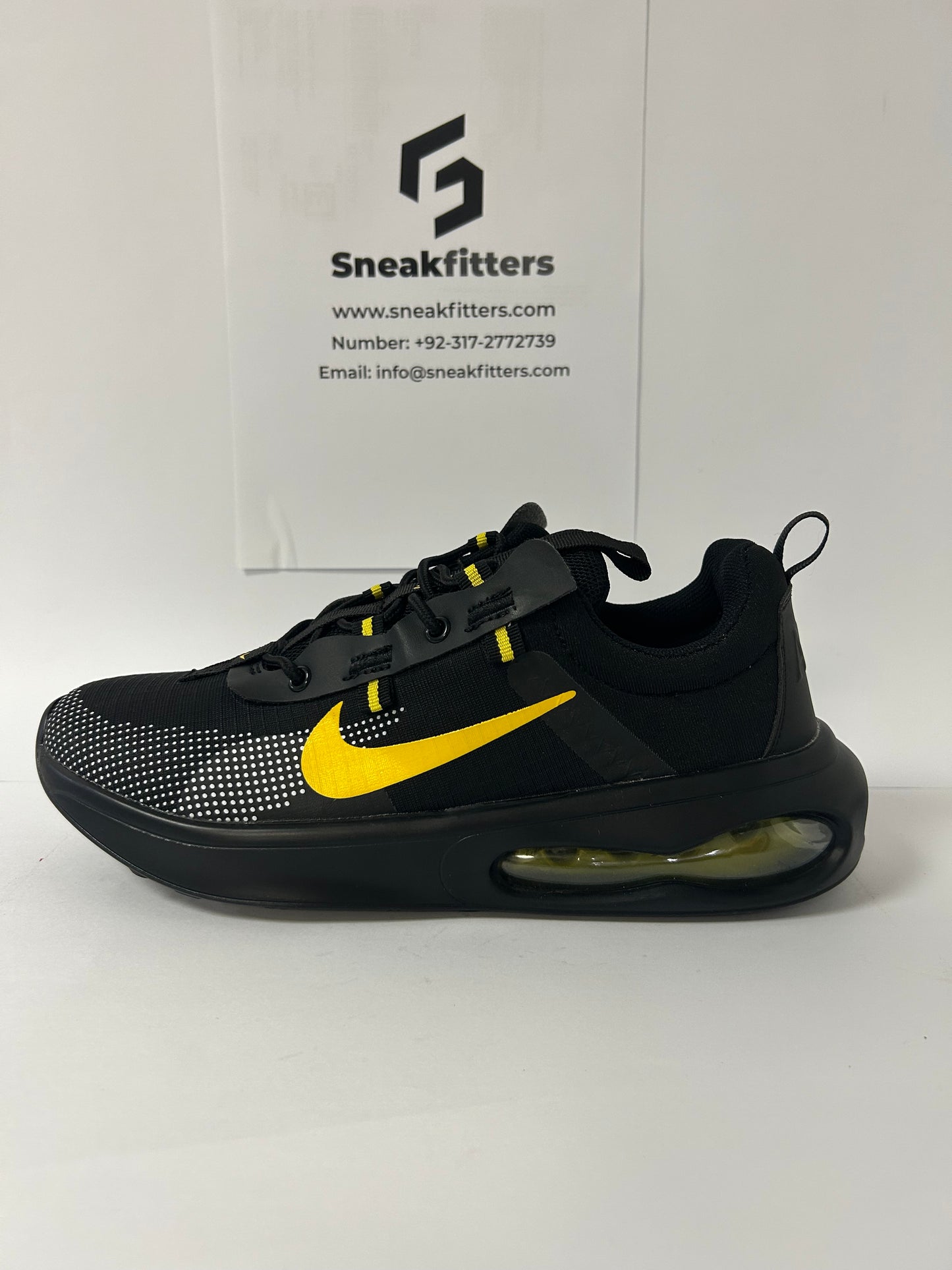 NKE Air Max - 2k21 - Black with Yellow