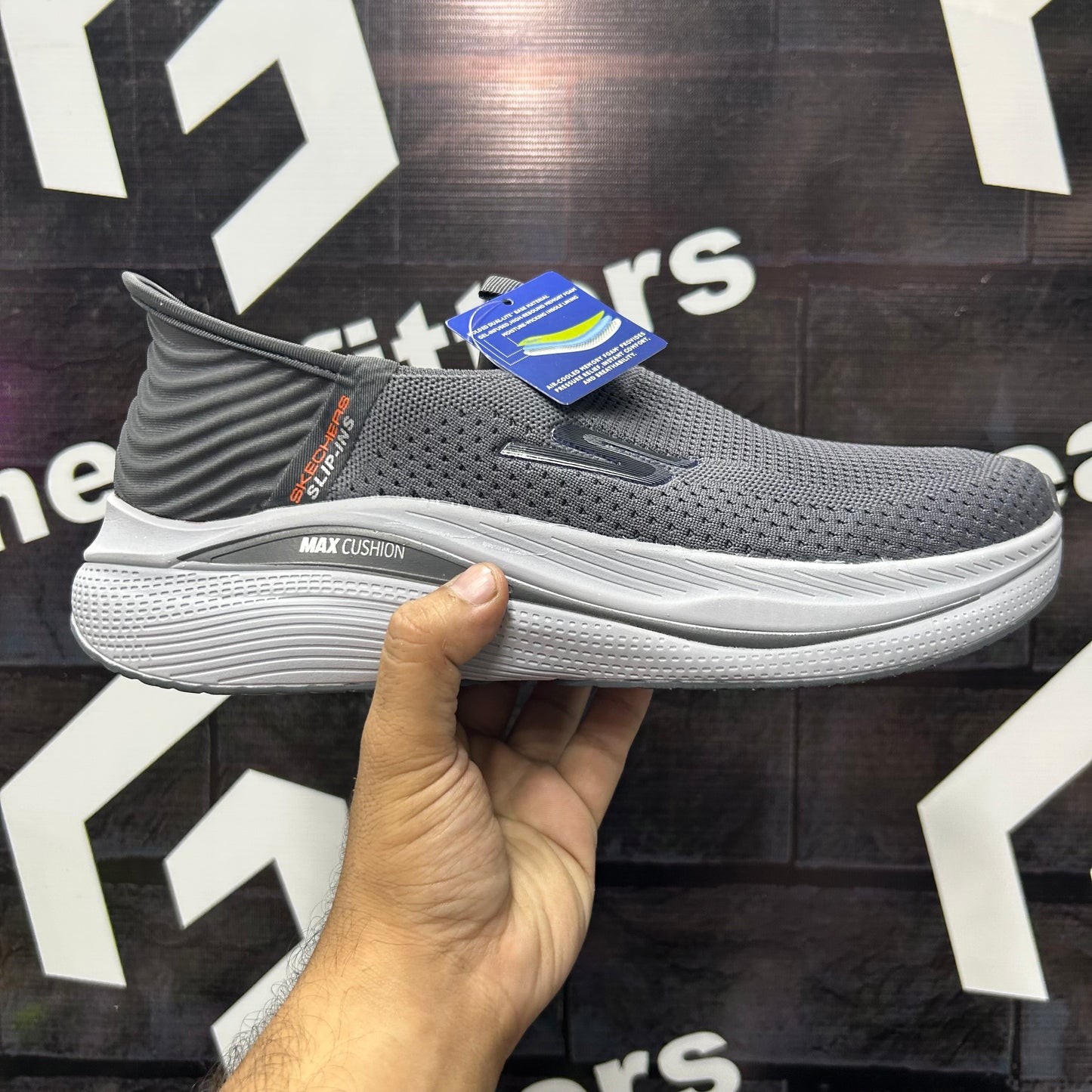 Skechers - MS - Slip Ins - Gray