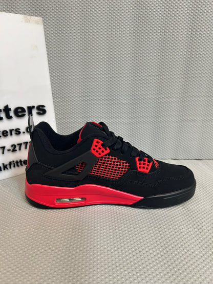 AR JDN 4 - Retro -  (WS) - Red with Black