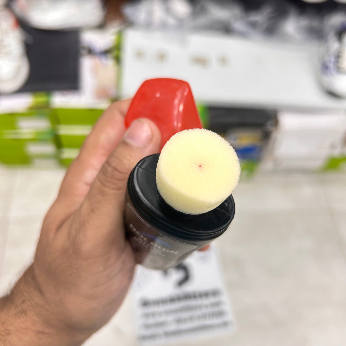 Dolphin Shoe Polish Black - Small