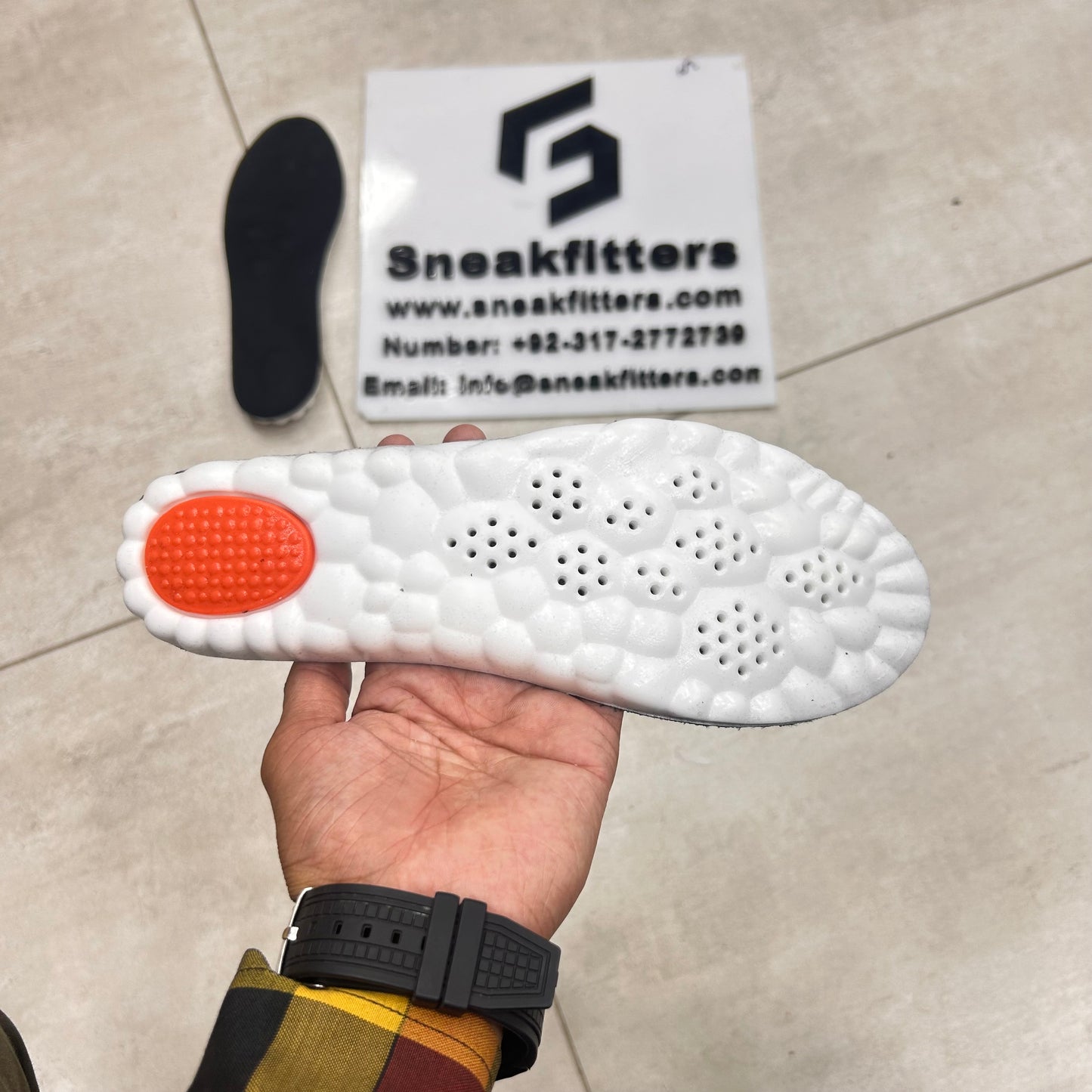 Memory Foam InSole - Black