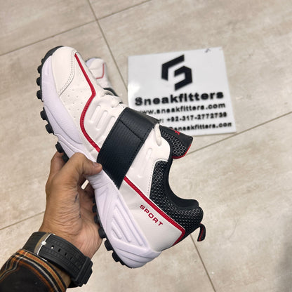 QJ  - Sport Gripper - White with red