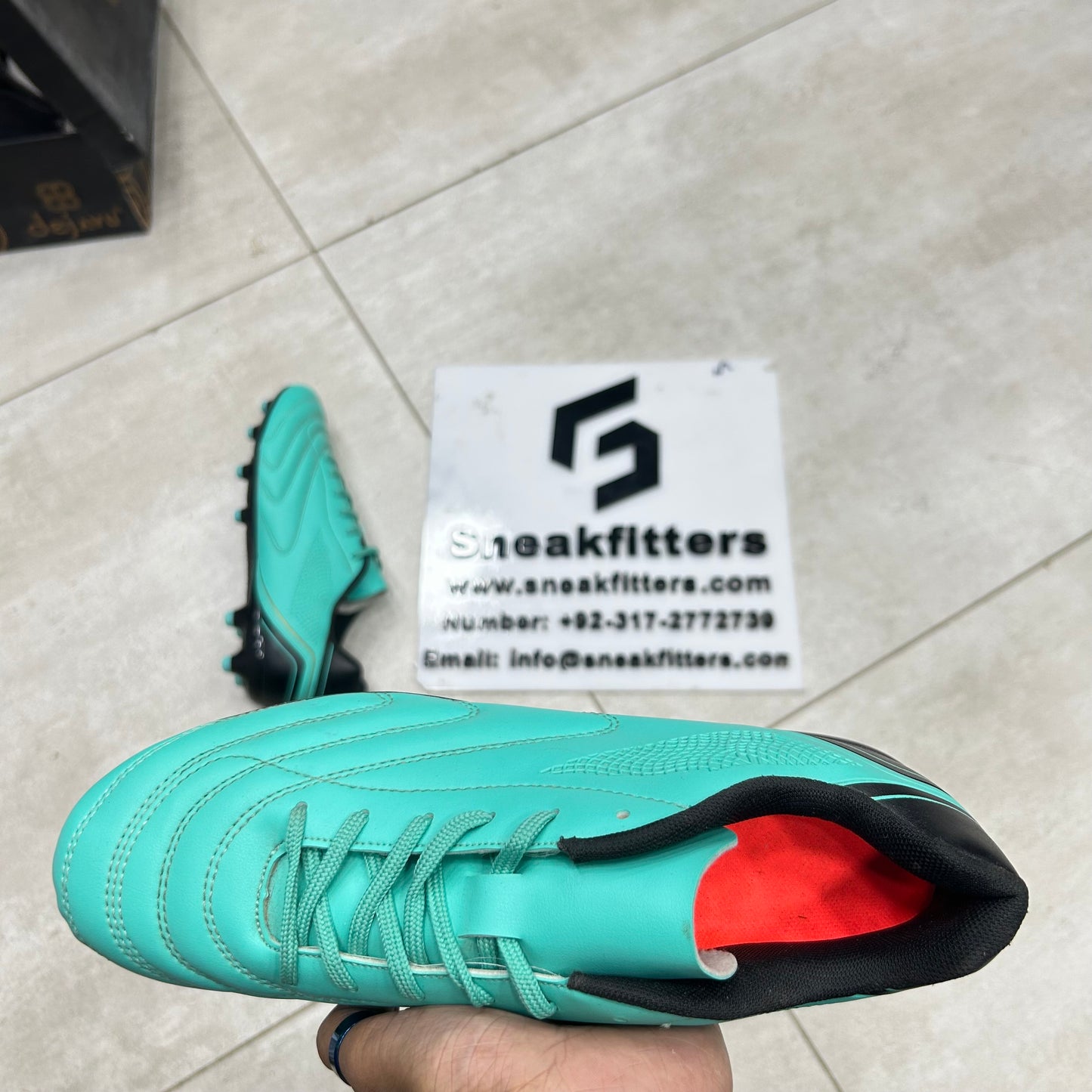 Football - Toe - Seagreen