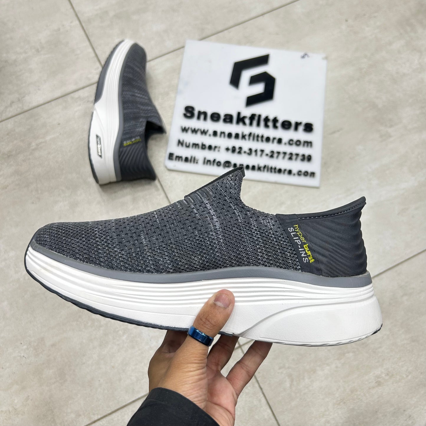 Skech - HB Slip Ins - Gray