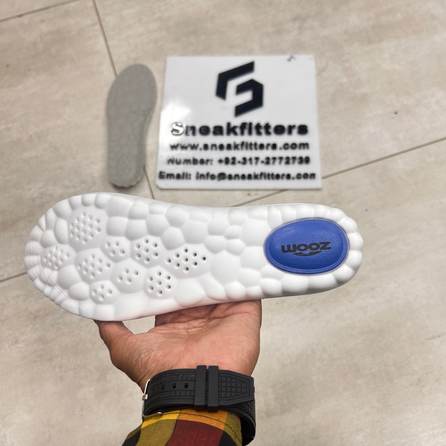 Memory Foam InSole - Gray