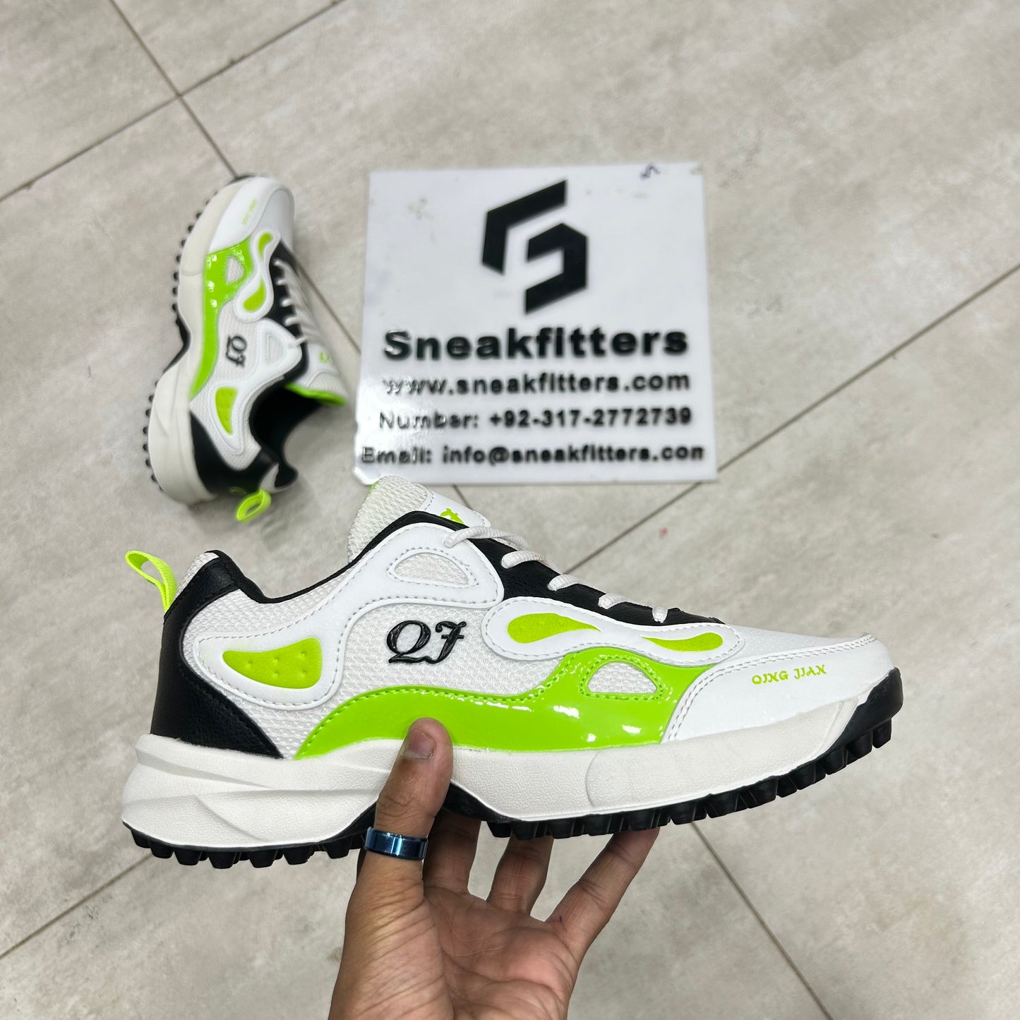 QJ  - Gripper - Green White