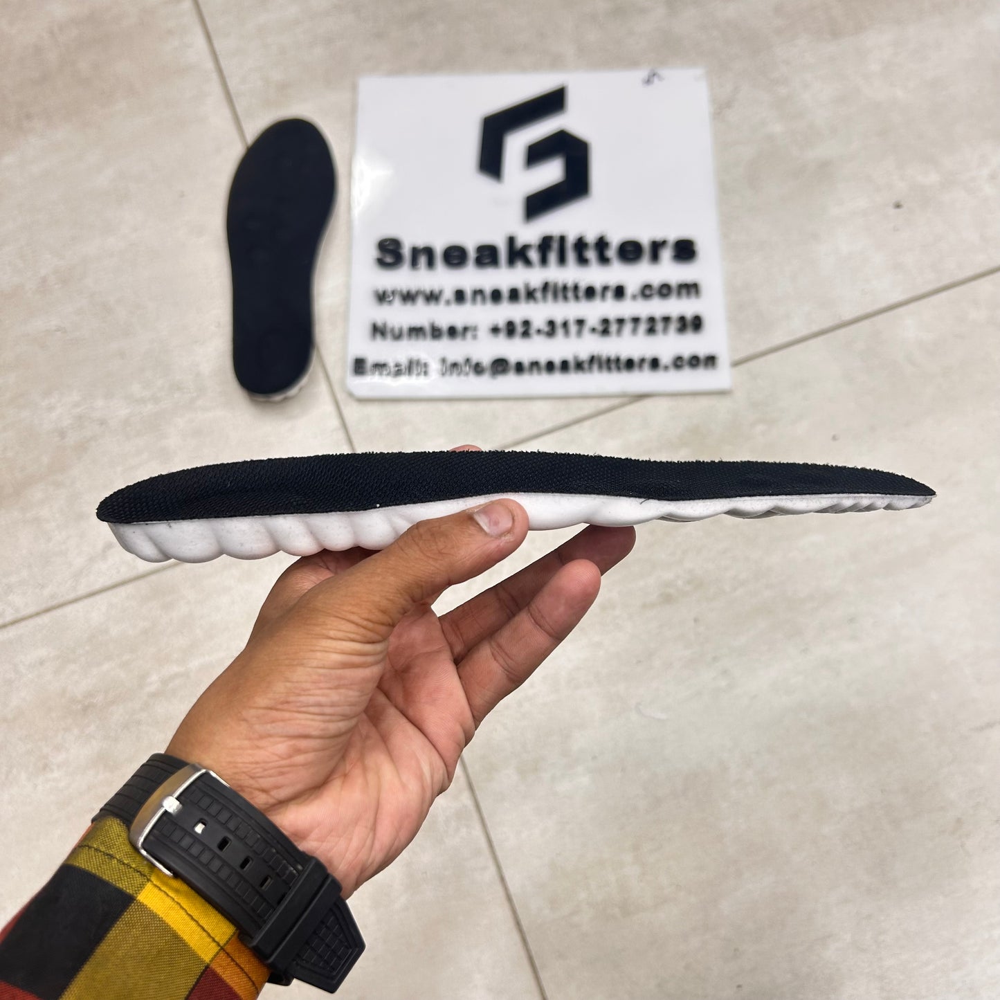 Memory Foam InSole - Black