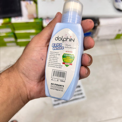 Dolphin Shoe Polish White - Small