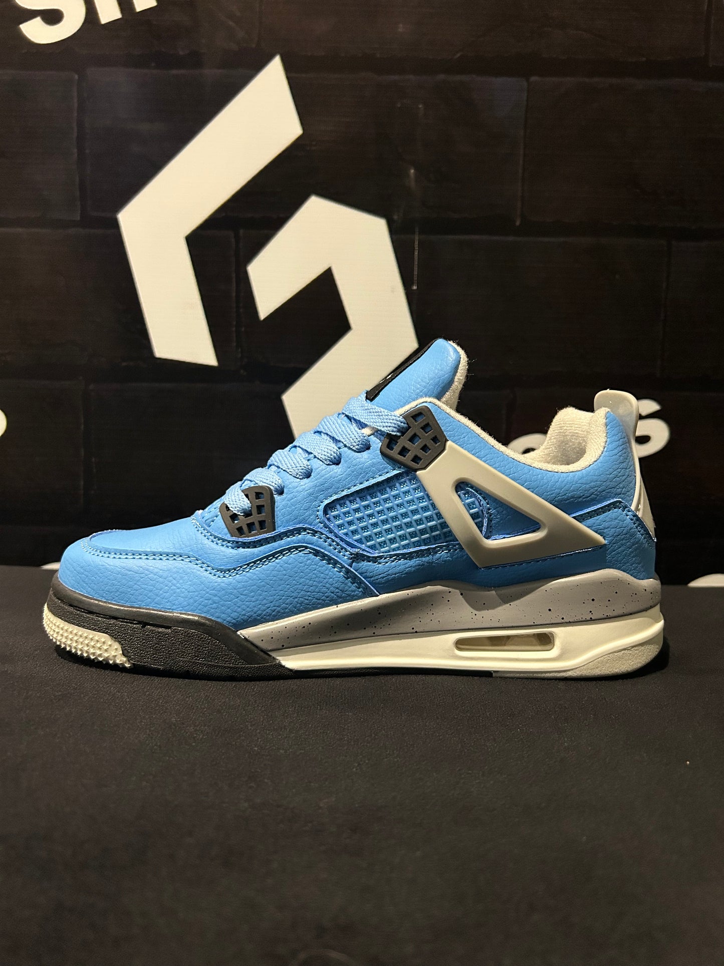 AR JDN 4 - Retro - Blue with White (Premium)