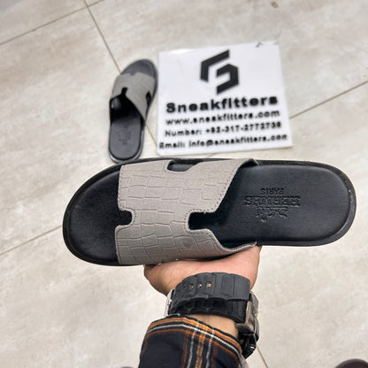 H Izmir Sandals (Slides)  - Gray