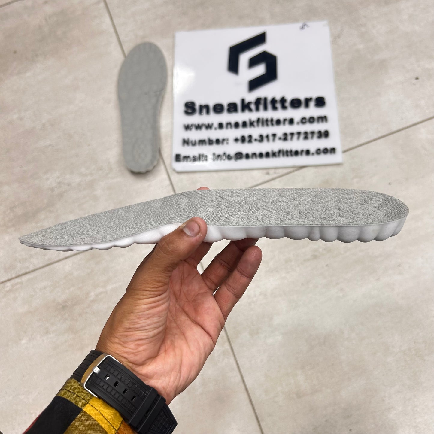 Memory Foam InSole - Gray