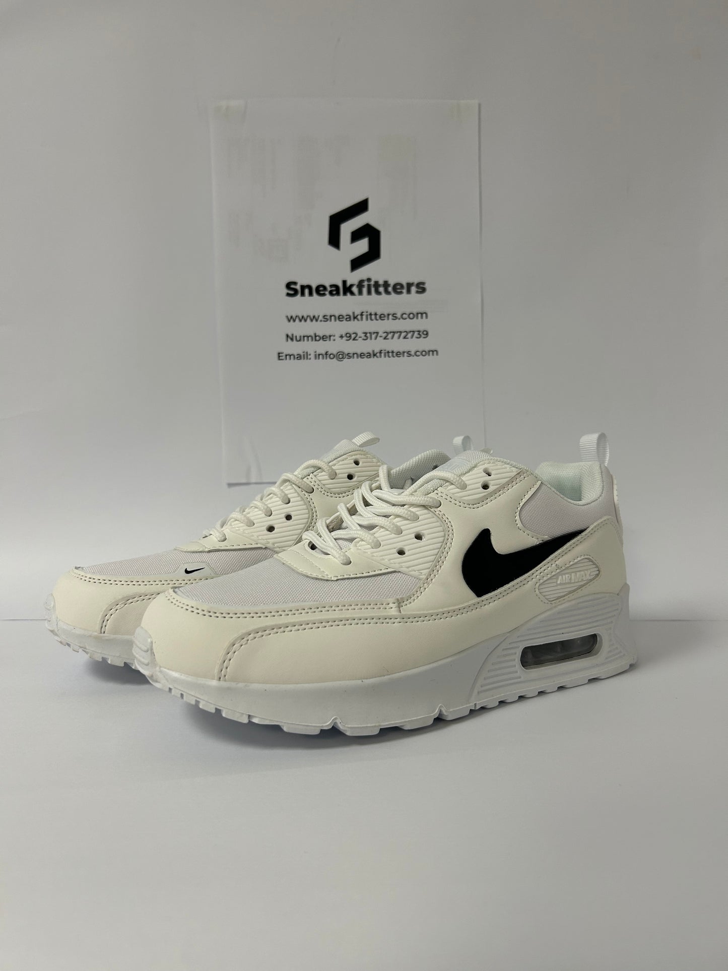 NKE Air Max 90 - Premium - White