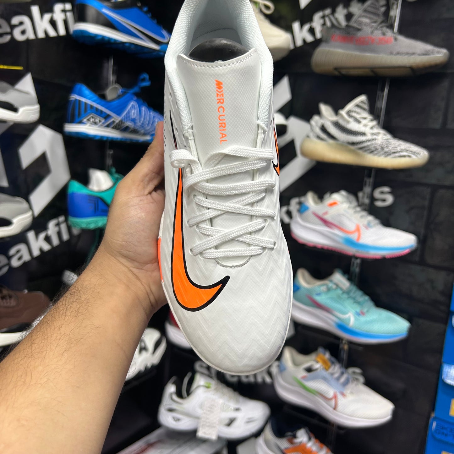NKE - Mercurial Vapor - Grippers - White