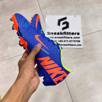 Football - NK Mercurial - Toe -  Blue with Orange Tick