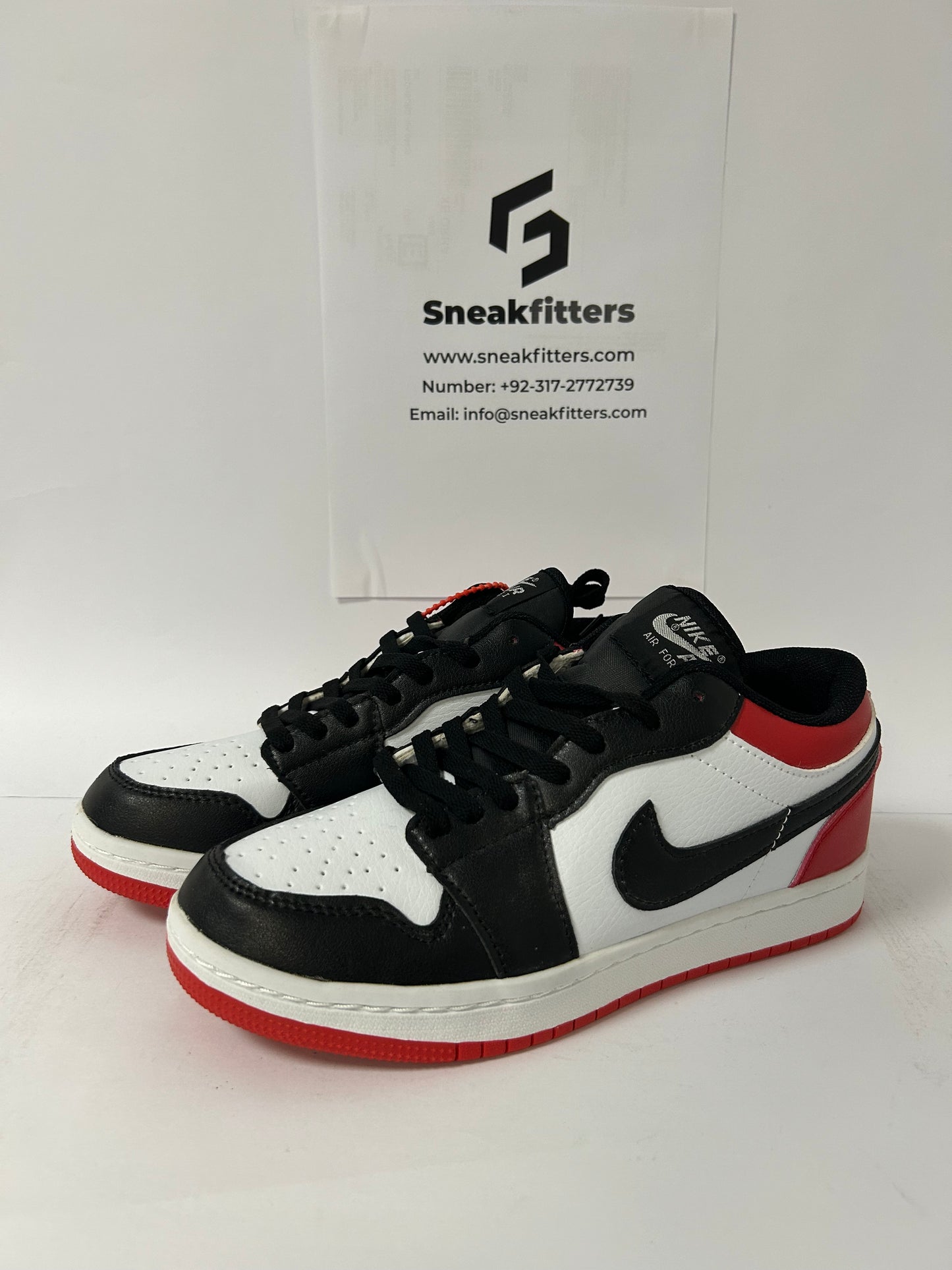 Ar Jdn 1 Low - Gym Red Black Toe (Premium)