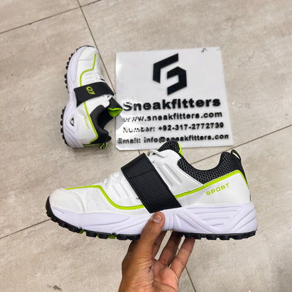 QJ  - Sport Gripper - White with Green