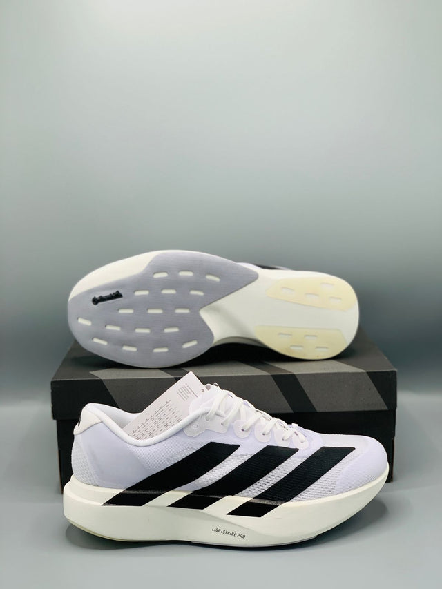 Adid -  Adizero Evo SL Cloud White with  Core Black