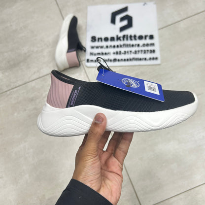 Warrior - Slipins - Black with Pink