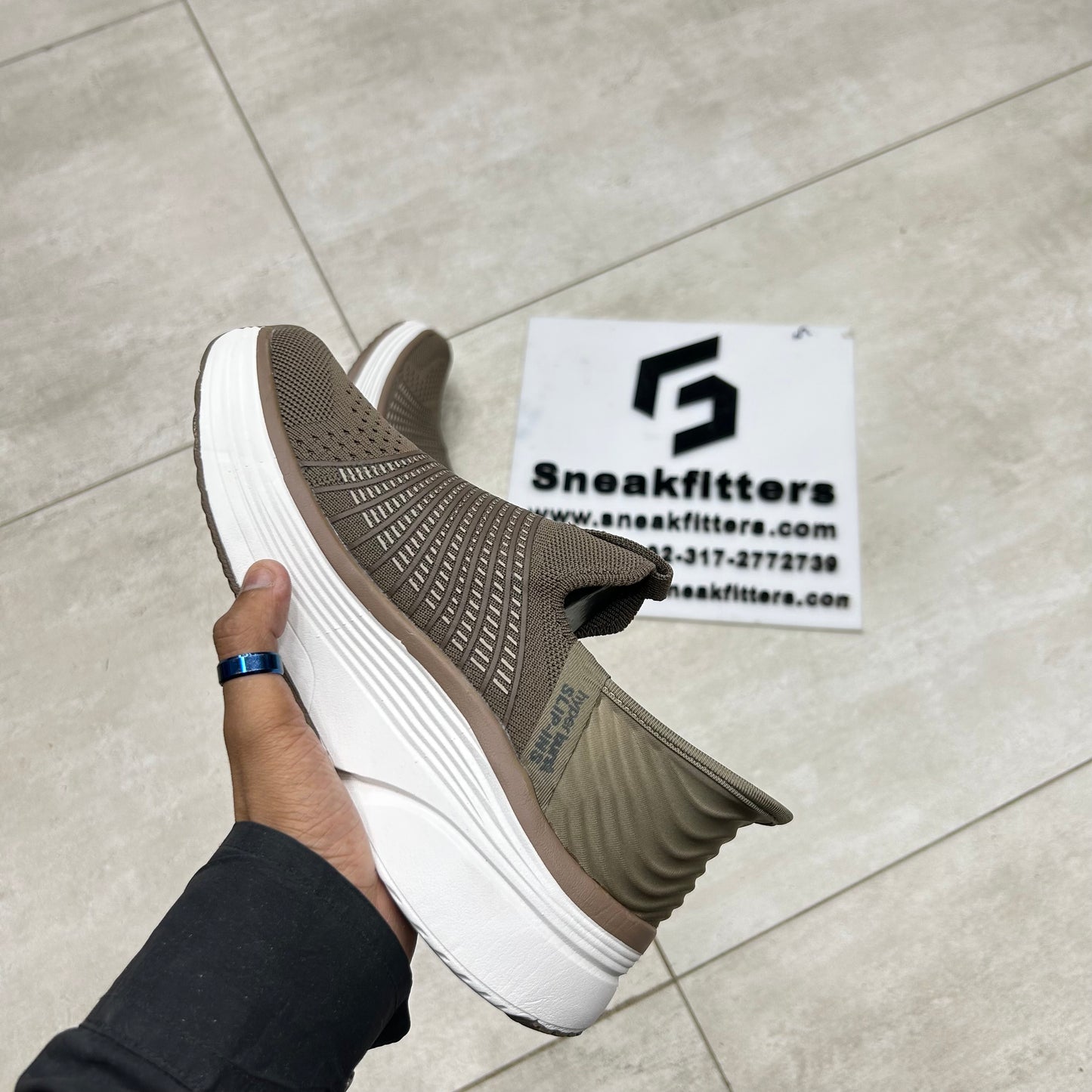 Skech - HB Slip Ins - Line - Khaki