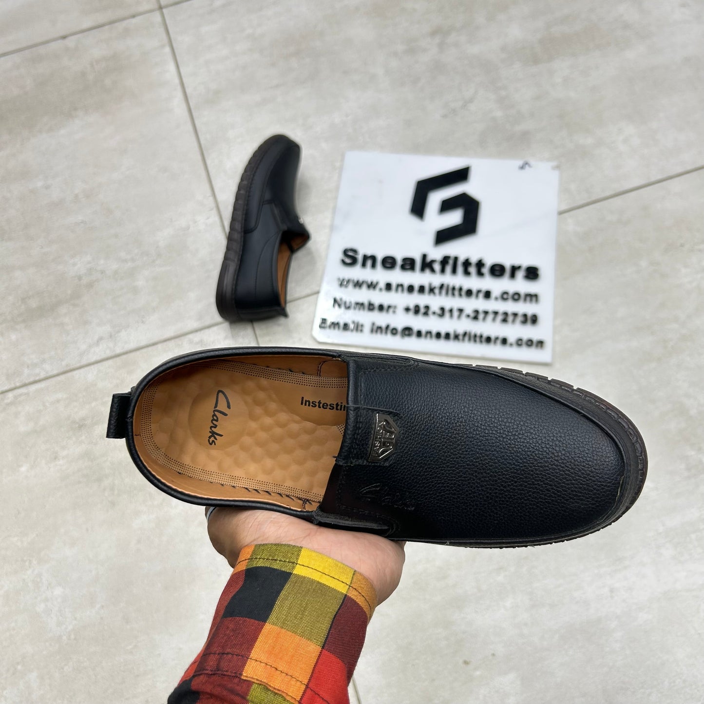 Clarks Shoes - D4 - Black