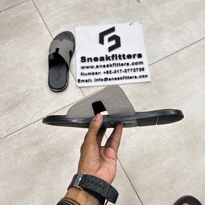 H Izmir Sandals (Slides)  - Gray