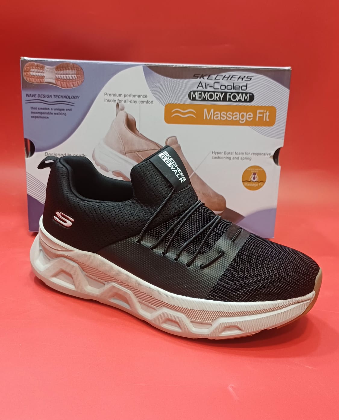 Skech - Go Walk - Black White