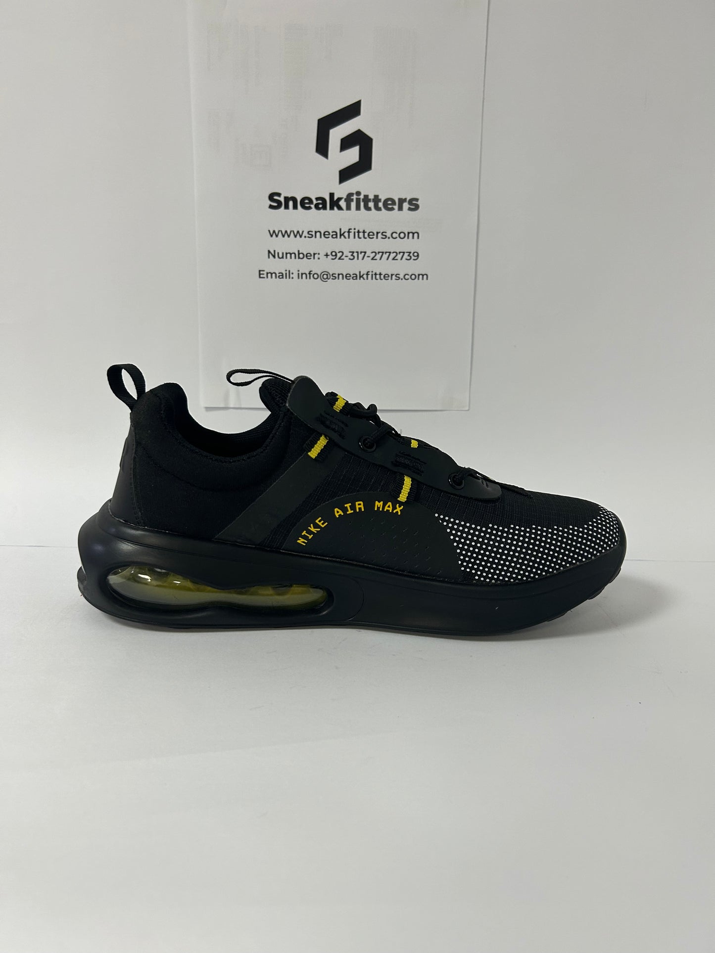 NKE Air Max - 2k21 - Black with Yellow