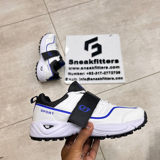 QJ  - Sport Gripper - White with blue
